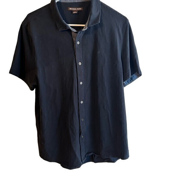 Michael Kors Black short sleeve size L‎ - Picture 1 of 4